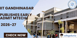 IIT Gandhinagar Publishes Early Admit MTech 2026 27 Provisional Shortlist